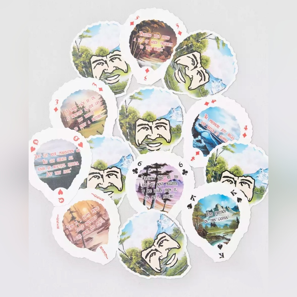 BOB ROSS playing cards - Picture 2 of 3